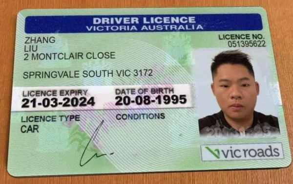 Driver's License Australia