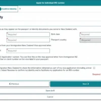 New Zealand's Inland Revenue Department (IRD) number